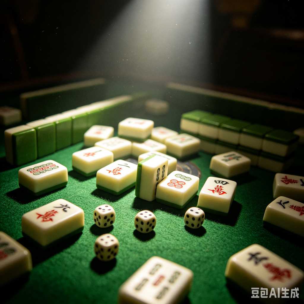 vintage gift mahjong set