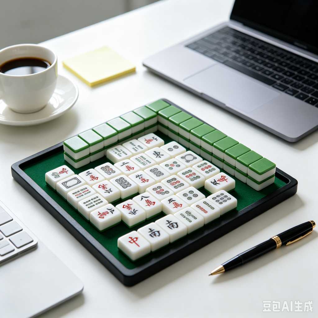 acrylic mahjong set