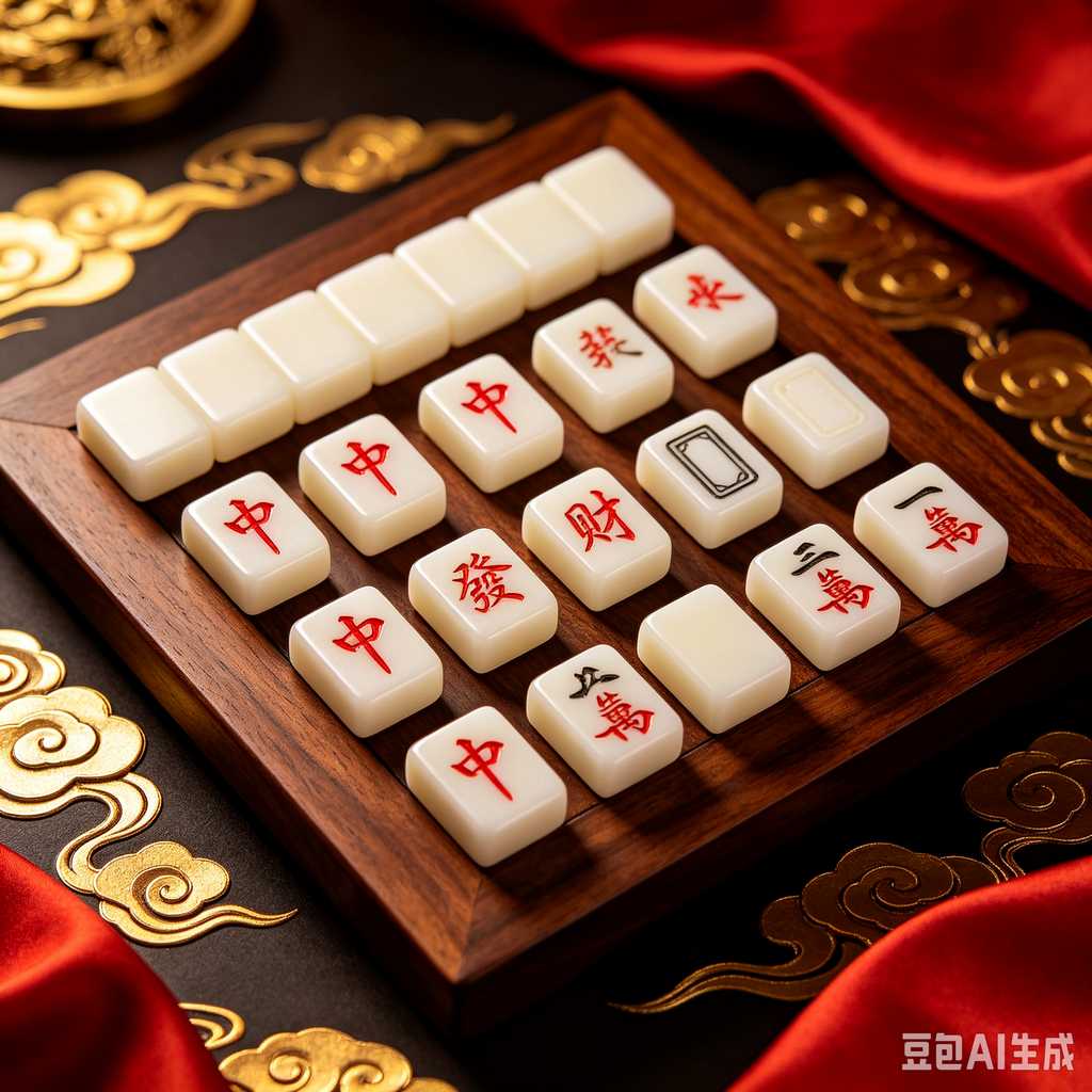 clear transparent mahjong tiles