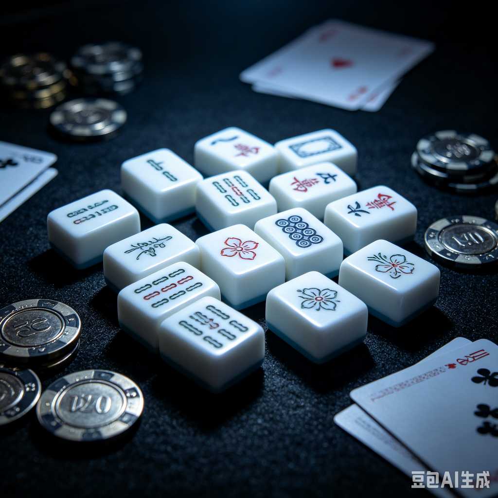 clear transparent mahjong tiles