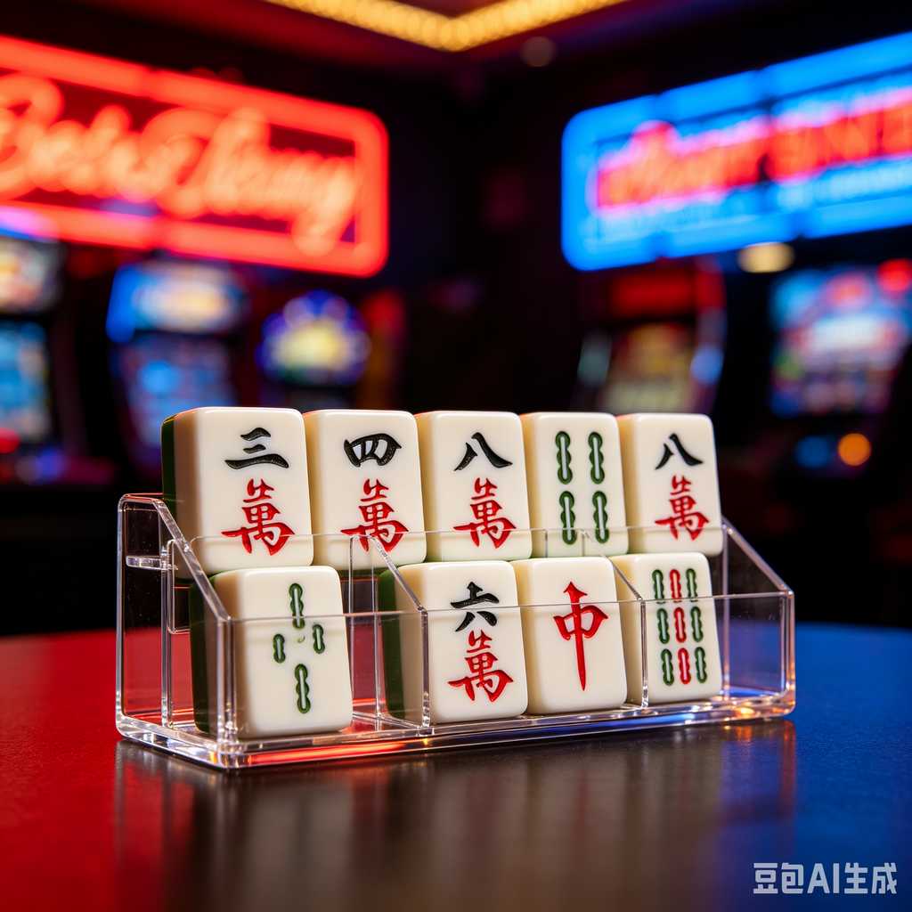 cute mini mahjong tiles set